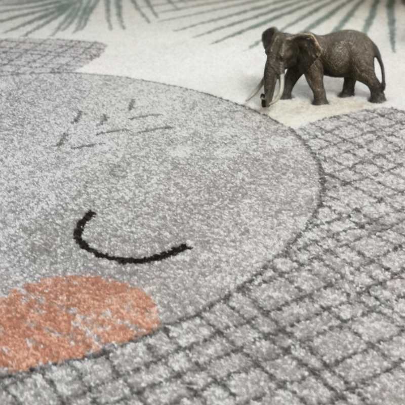 Tapis éléphant 120x170cm JUNKO