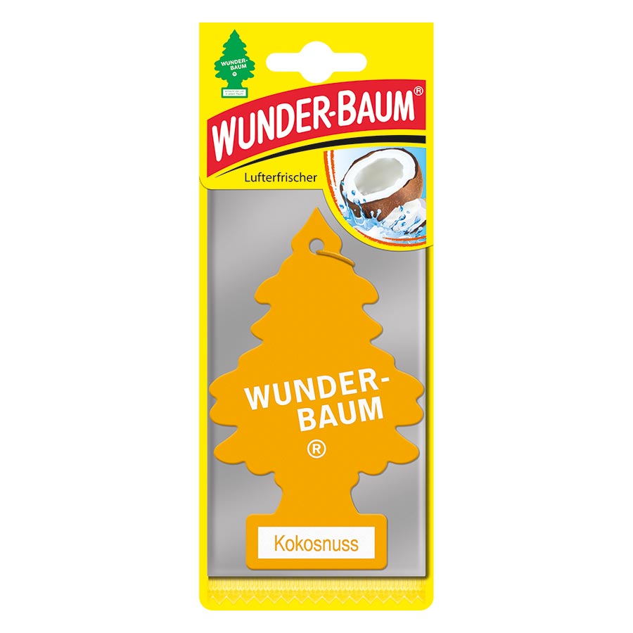 WUNDER-BAUM® Lufterfrischer "Kokosnuss", 1 Stück - ATU