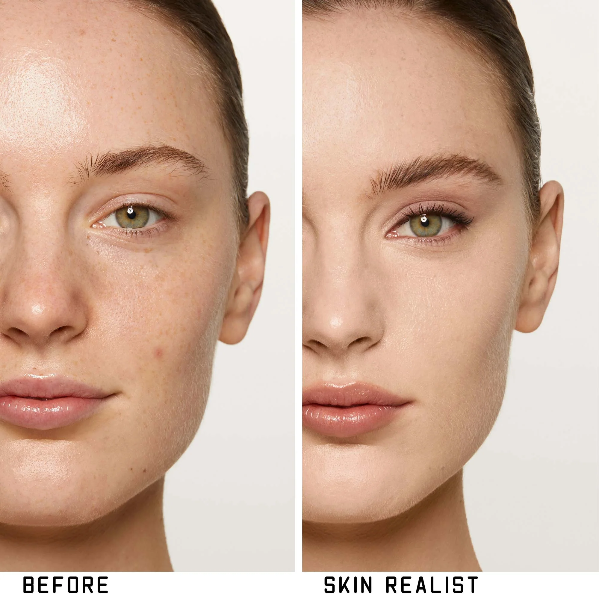 Bálsamo con color Skin Realist - Crema facial con color antiimperfecciones, BB Cream, CC Cream, base de maquillaje en crema, crema facial con color de efecto global
