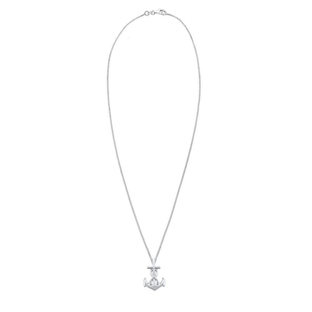 Elli Elli Collier Femme Ancre Symbole Infinité Croix - (925/1000) Argent Bijoux