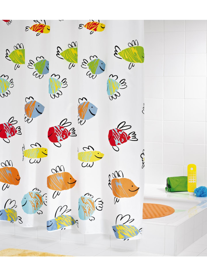RIDDER Duschvorhang Textil Malawi multicolor 180x200 cm multicolor günstig kaufen 180x200 cm