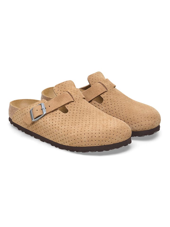 Birkenstock Leder-Clogs 