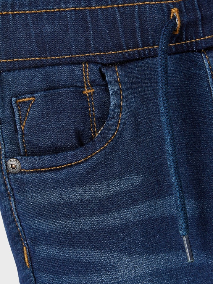 name it Schlupfjeans in dark blue denim günstig kaufen