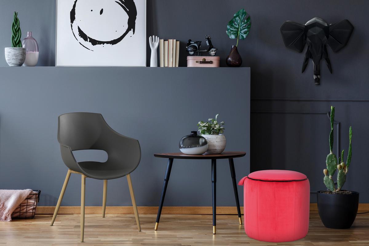 Kayoom Hocker Reese 110 Rot