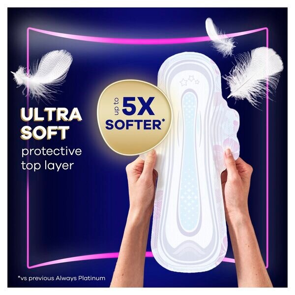Always Platinum Secure Night -kuujusillet koko 4, 14 kpl