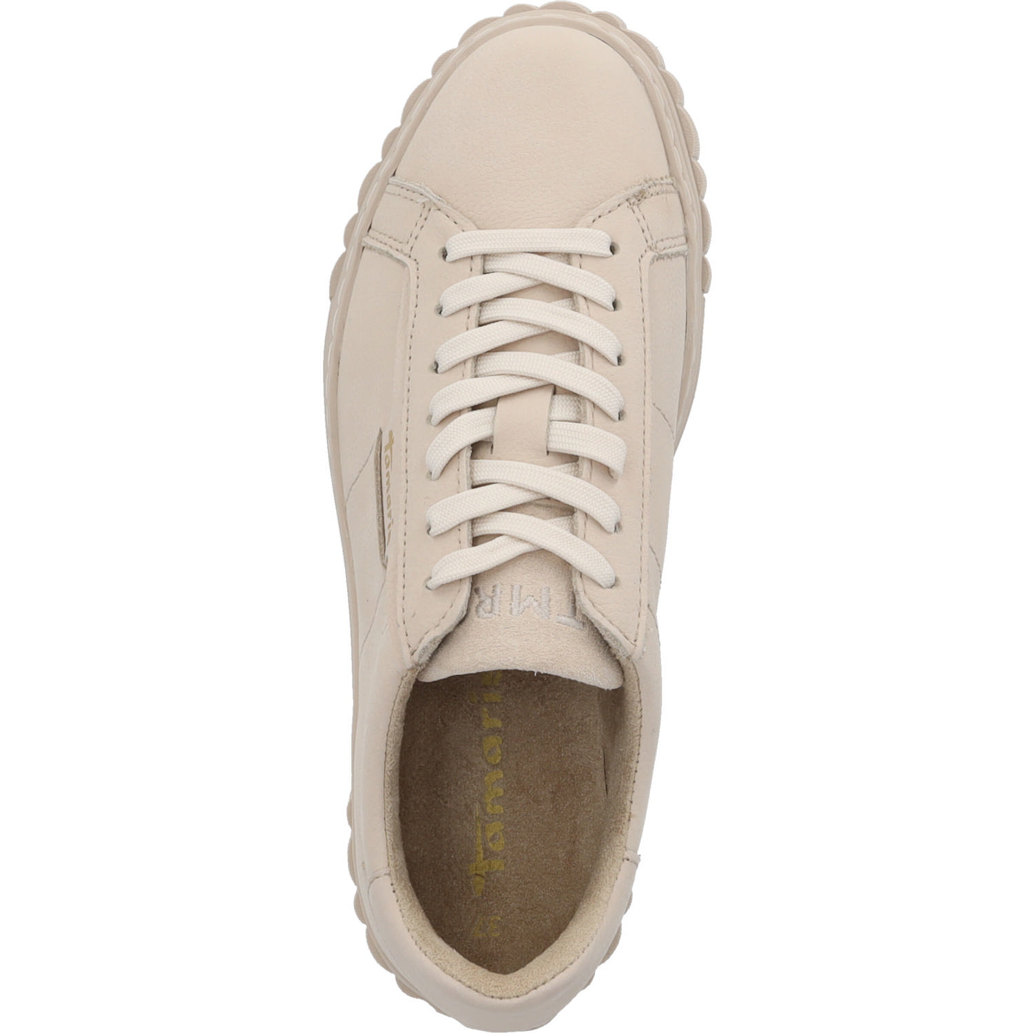 Tamaris 23738, Schnürschuhe, Damen, Beige