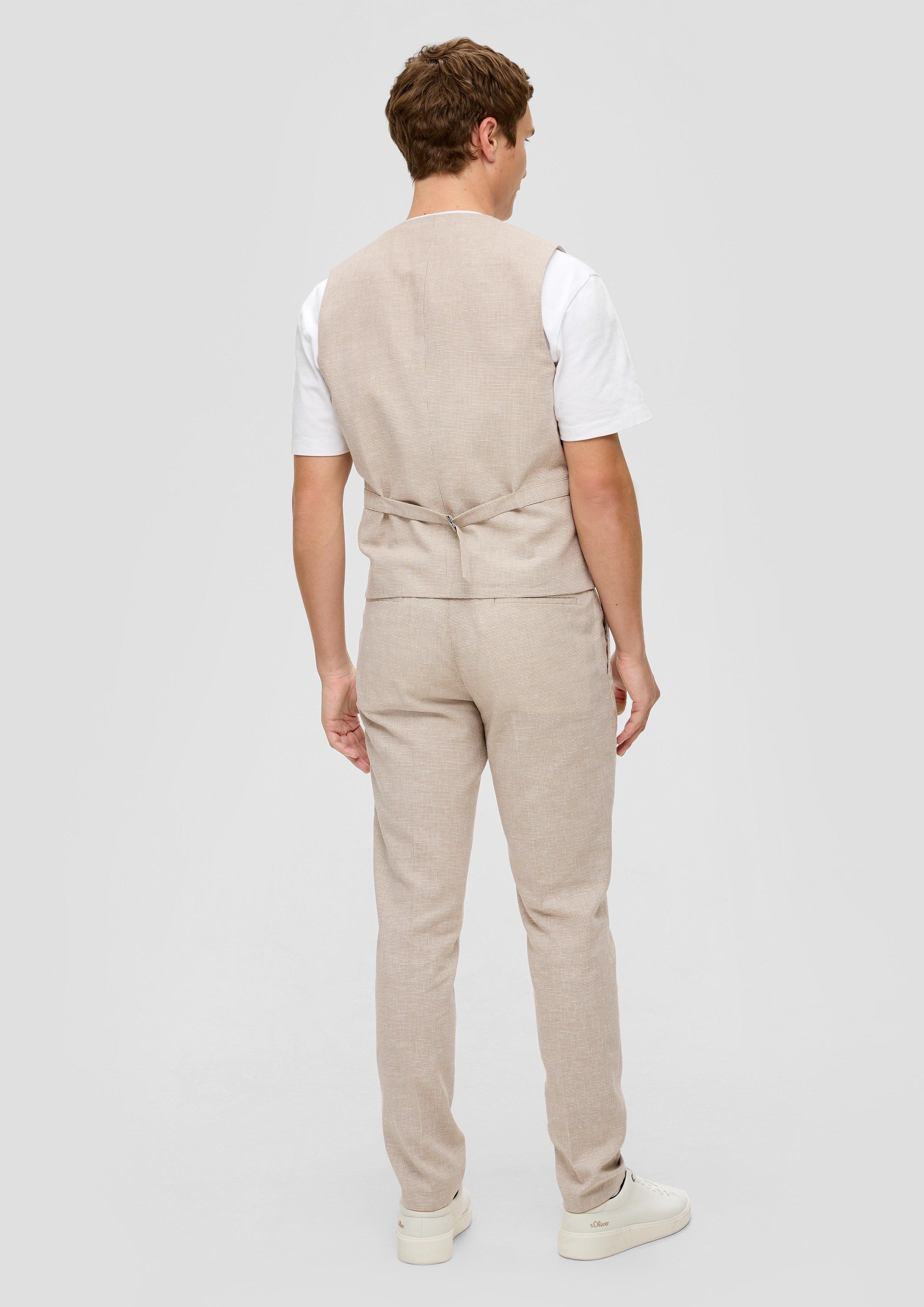 s.ONICE: Weste im Slim Fit  2142802-81N8