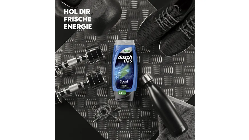Duschdas Duschgel Sport 3in1 225 ml