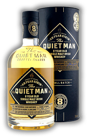 Quiet Man Single Malt 8 Years 40% Quiet Man Single Malt 8 Years 40%  Alter 8 J. - 0,7	 Liter - Vol 40%