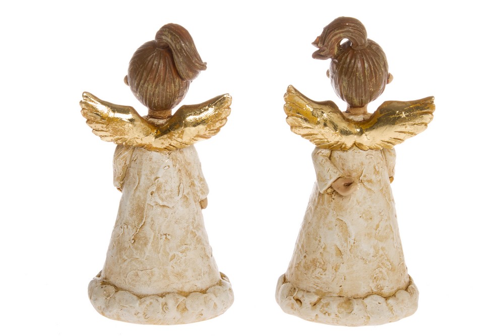 MyFlair My Flair 2er-Set Engel, creme /gold