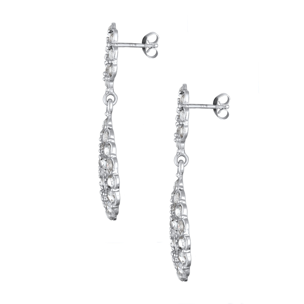 Elli PREMIUM Elli PREMIUM Boucles d'Oreilles Femmes Pendentif d'oreilles Chandelier Glamoureux Boucles d'oreilles