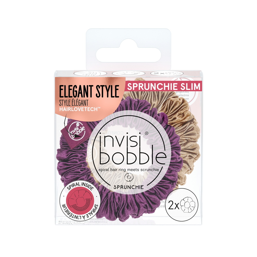 Invisibobble SPRUNCHIE SLIM The Snuggle is Real (Hanging Pack) Elastique