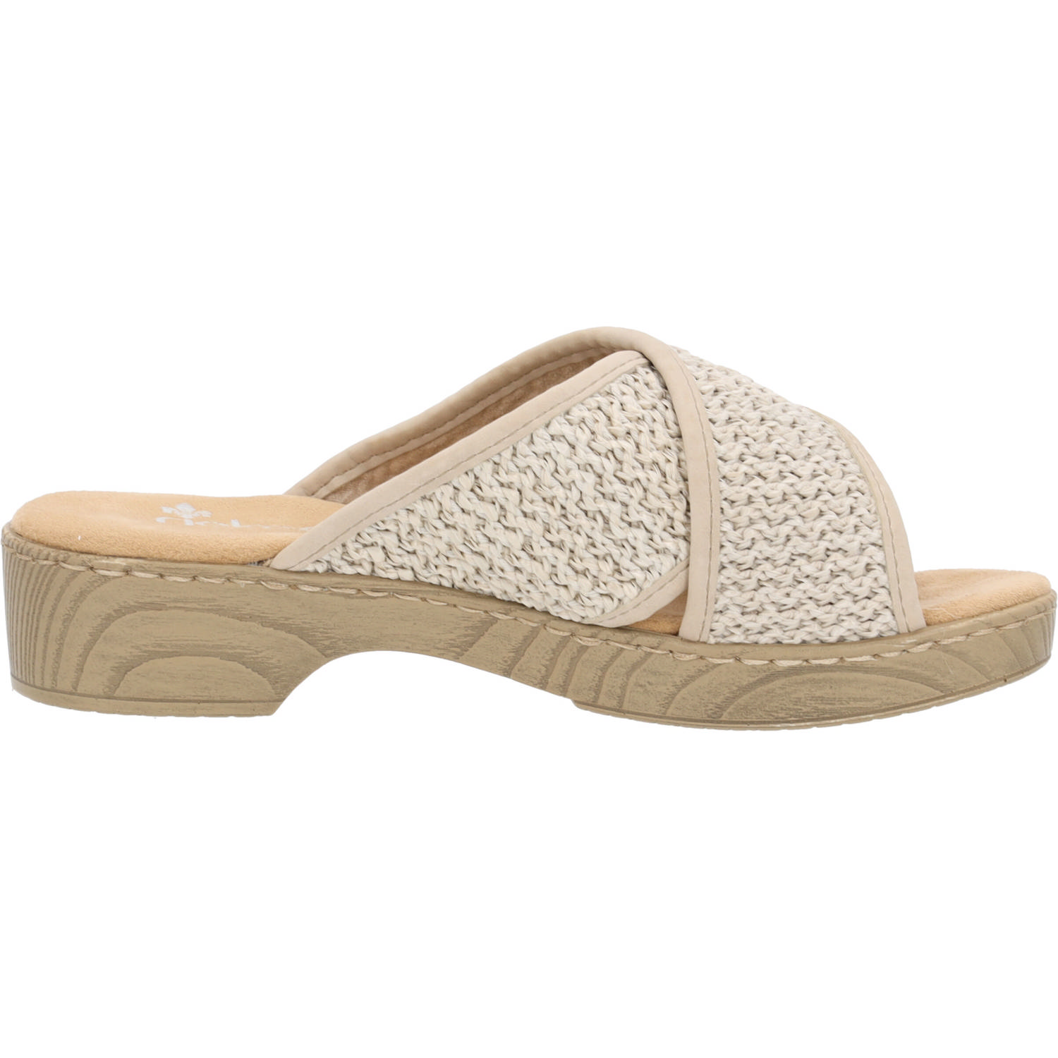 Rieker 62288, Pantoletten, Damen, Beige
