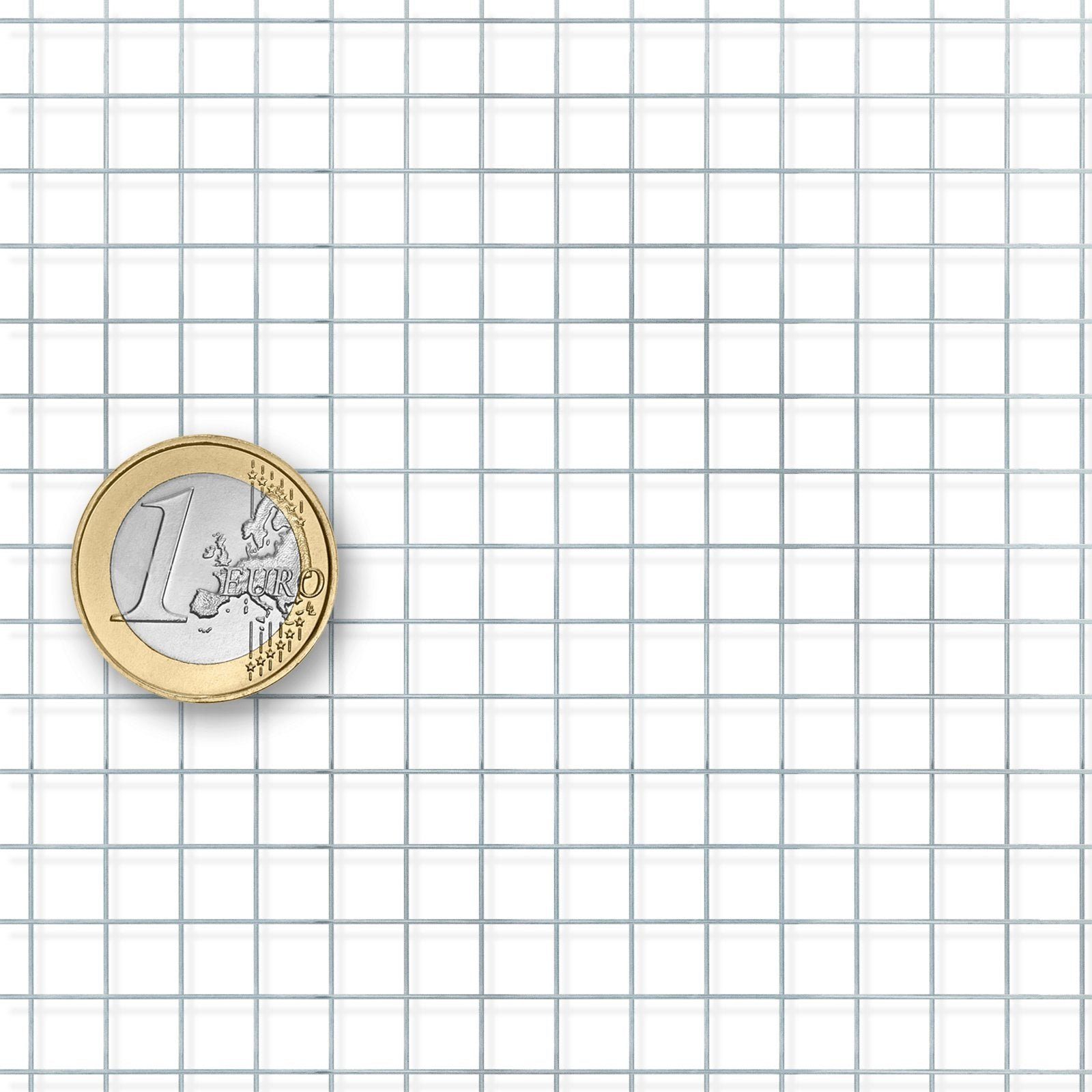 casa pura Draht Drahtgitter, Wühlmausgitter, Verzinkter Drahtzaun, Maschenweite: 6,3 mm