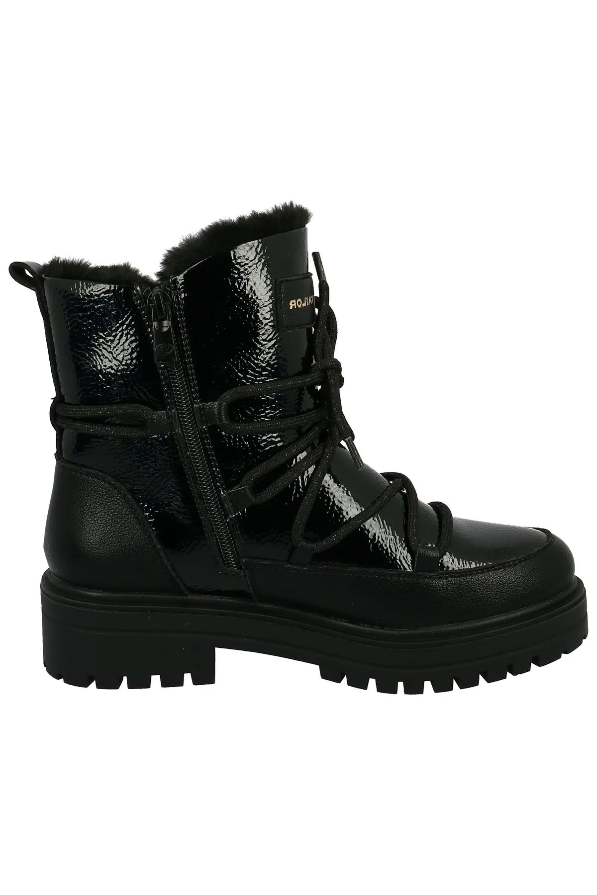Tom Tailor  Stiefelette - Schwarz - Blockabsatz