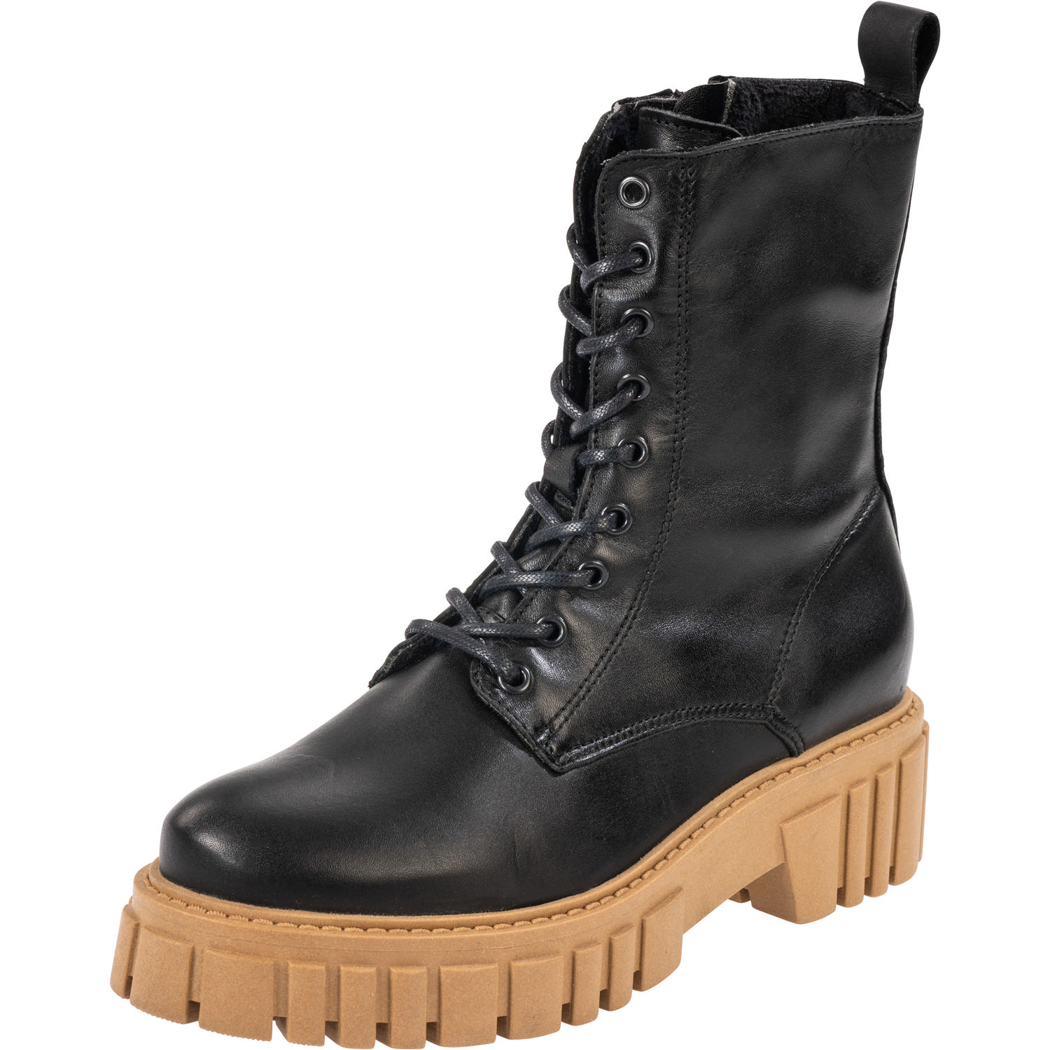 Palado Naxos, Schnürstiefel, Damen, Schwarz