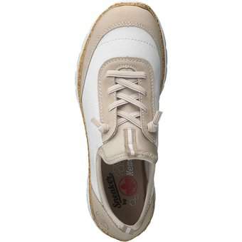 Rieker Slip On Sneaker in weiß