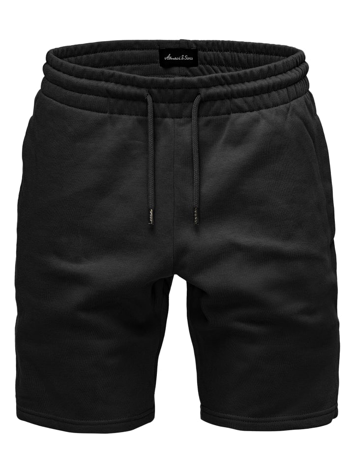 Amaci&Sons Shorts WORTHINGTON in Schwarz günstig kaufen