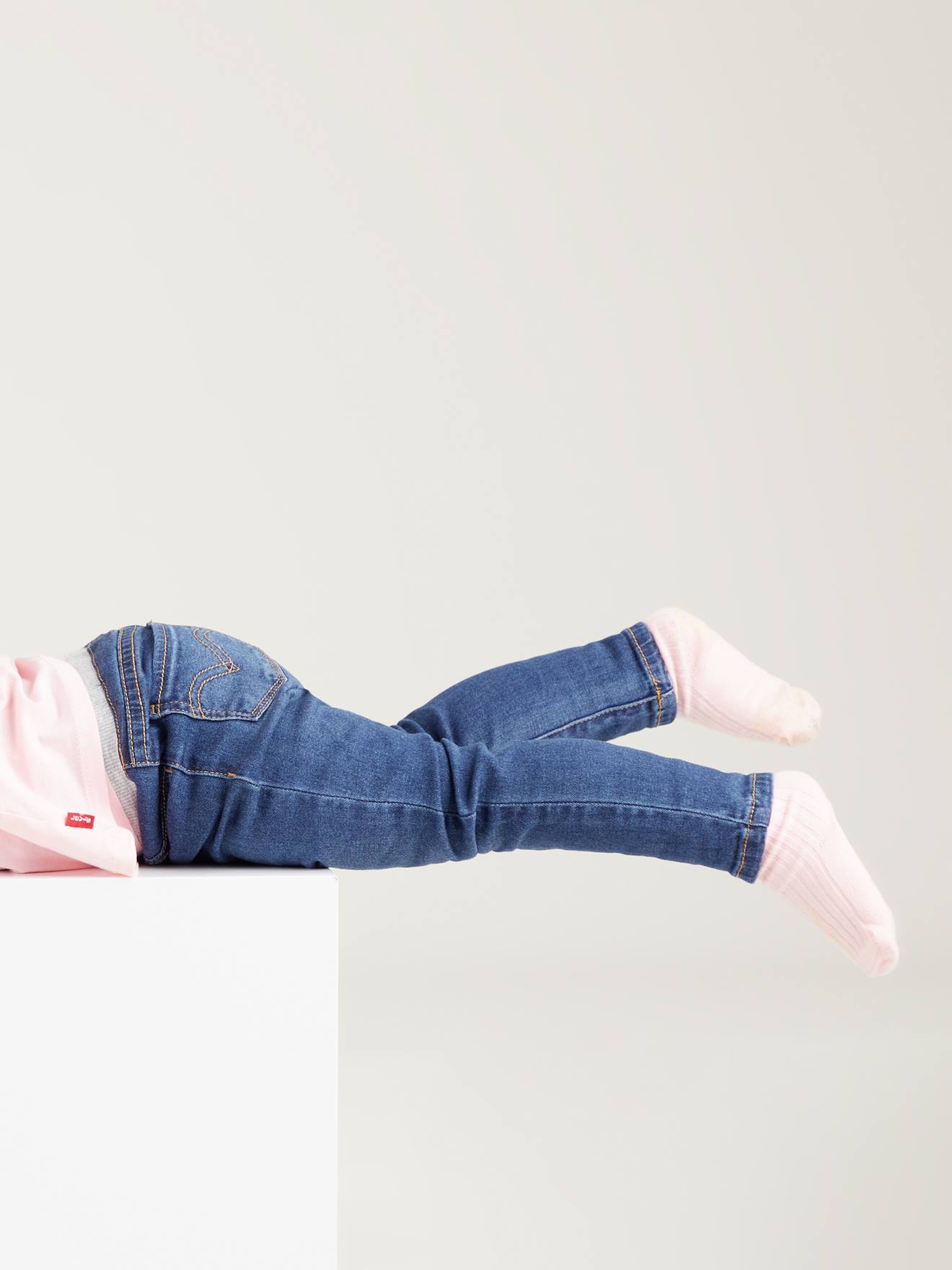 Jean slim bébé fille Levi's® bleu