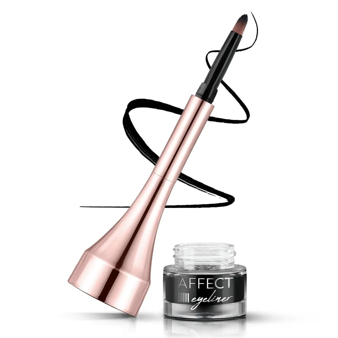 Affect Simple Lines Gel Eyeliner, Μαύρο