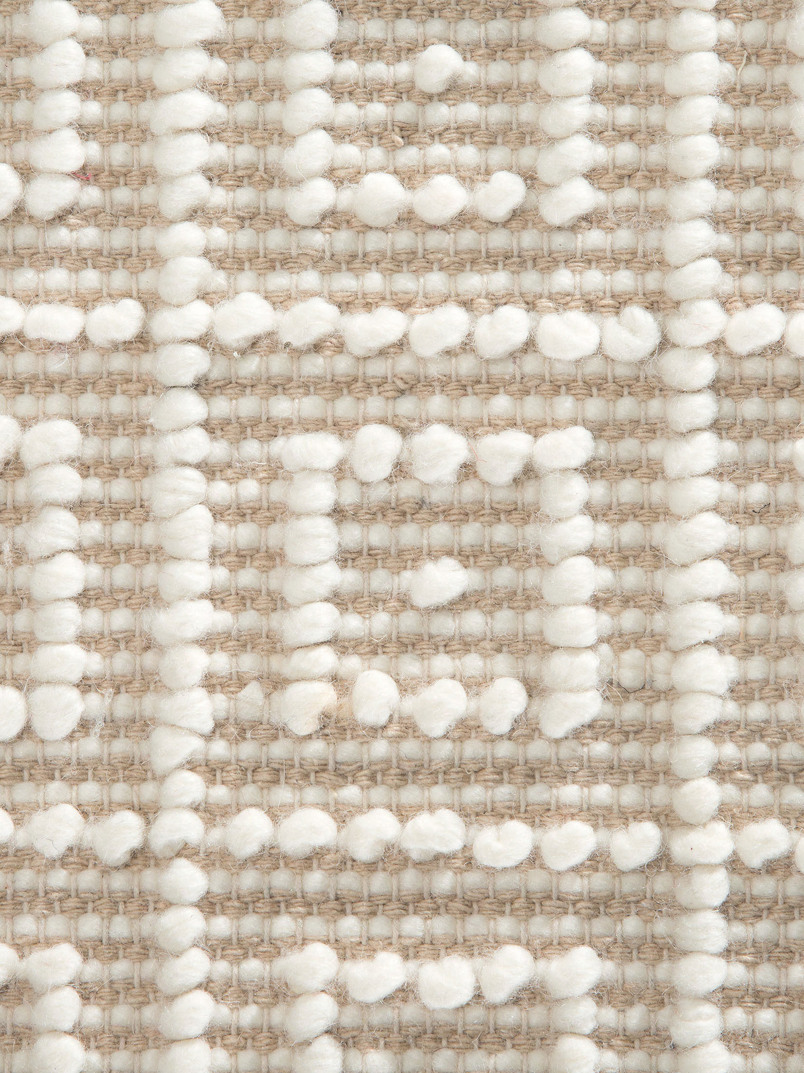 Lieksa Woll-Teppich, Creme