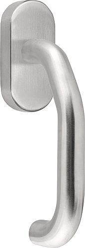 Formani 1503D015INXX0V BASICS LB1F-DK-O tilt-and-turn fitting cranked non-lockable matte stainless steel
