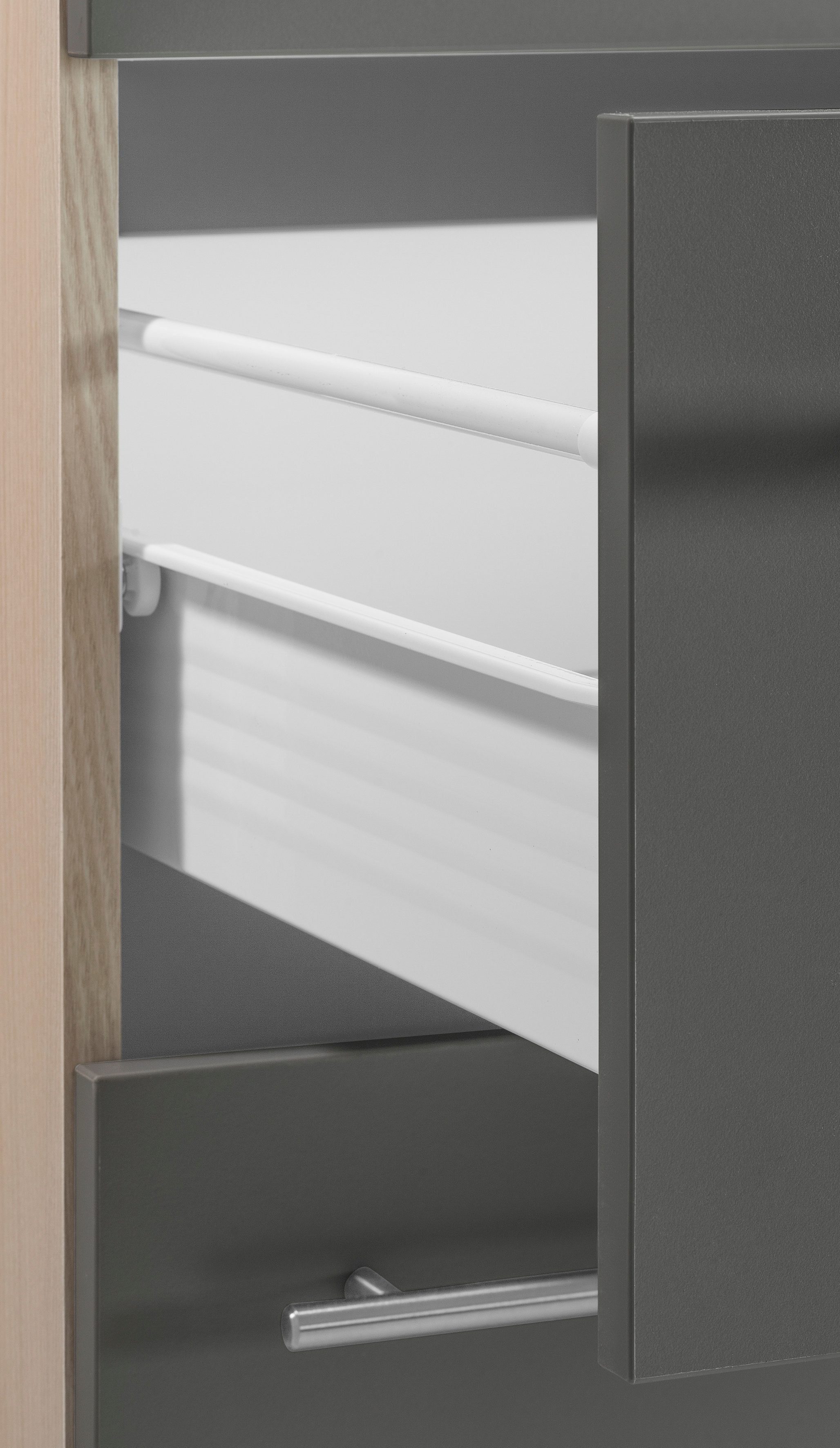 OPTIFIT Küche Bern, Breite 240 cm, ohne E-Geräte, Stärke der Arbeitsplatte wählbar