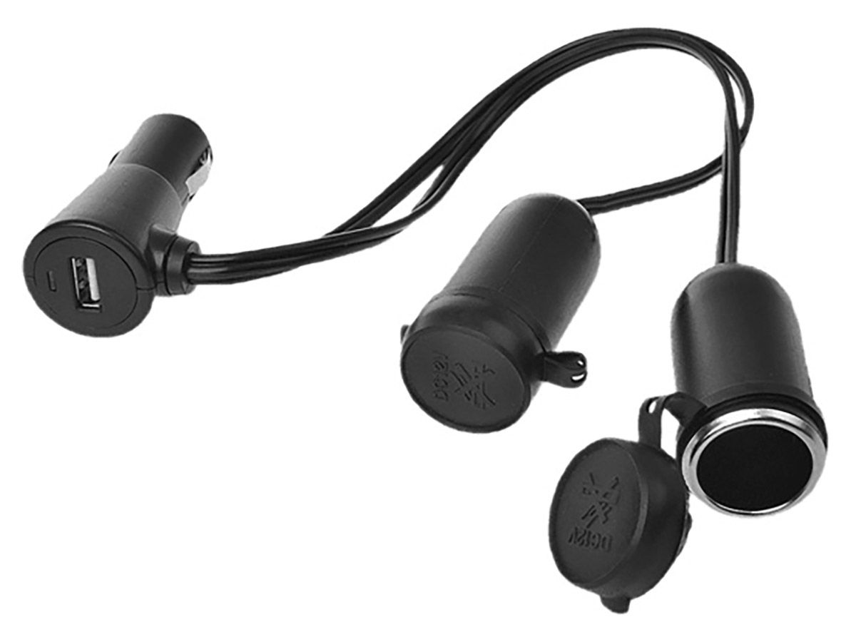 Pro Plus Splitter 2-Wege + Stecker mit USB