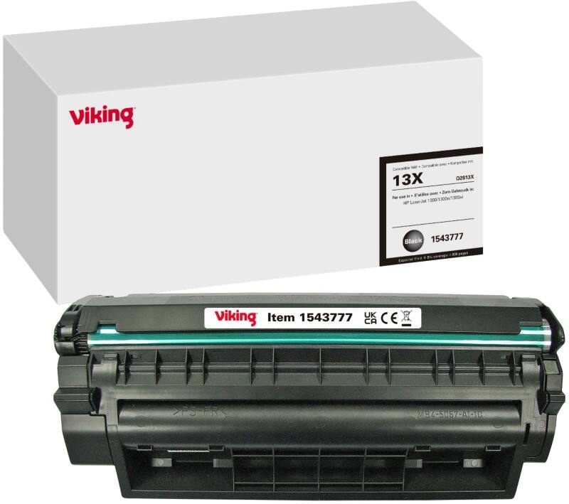 Viking 13X Kompatibel HP Tonerkartusche Q2613X Schwarz