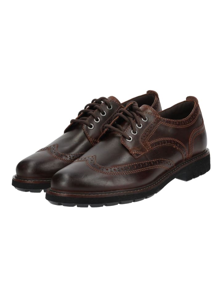 Clarks Halbschuhe in Tan günstig kaufen