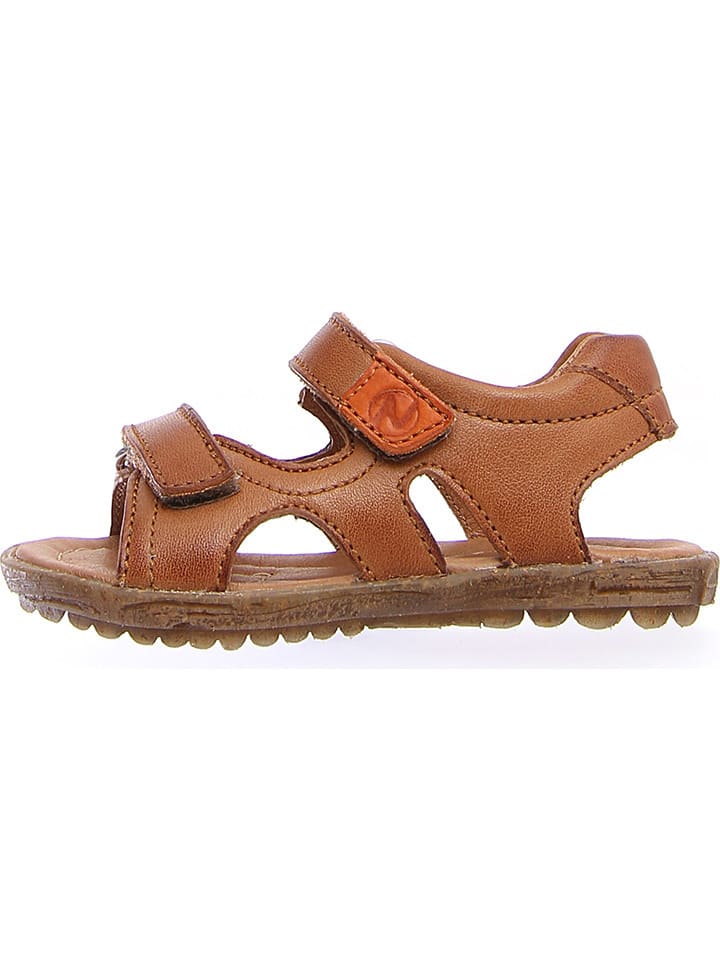 Naturino Leder-Sandalen in Hellbraun günstig kaufen