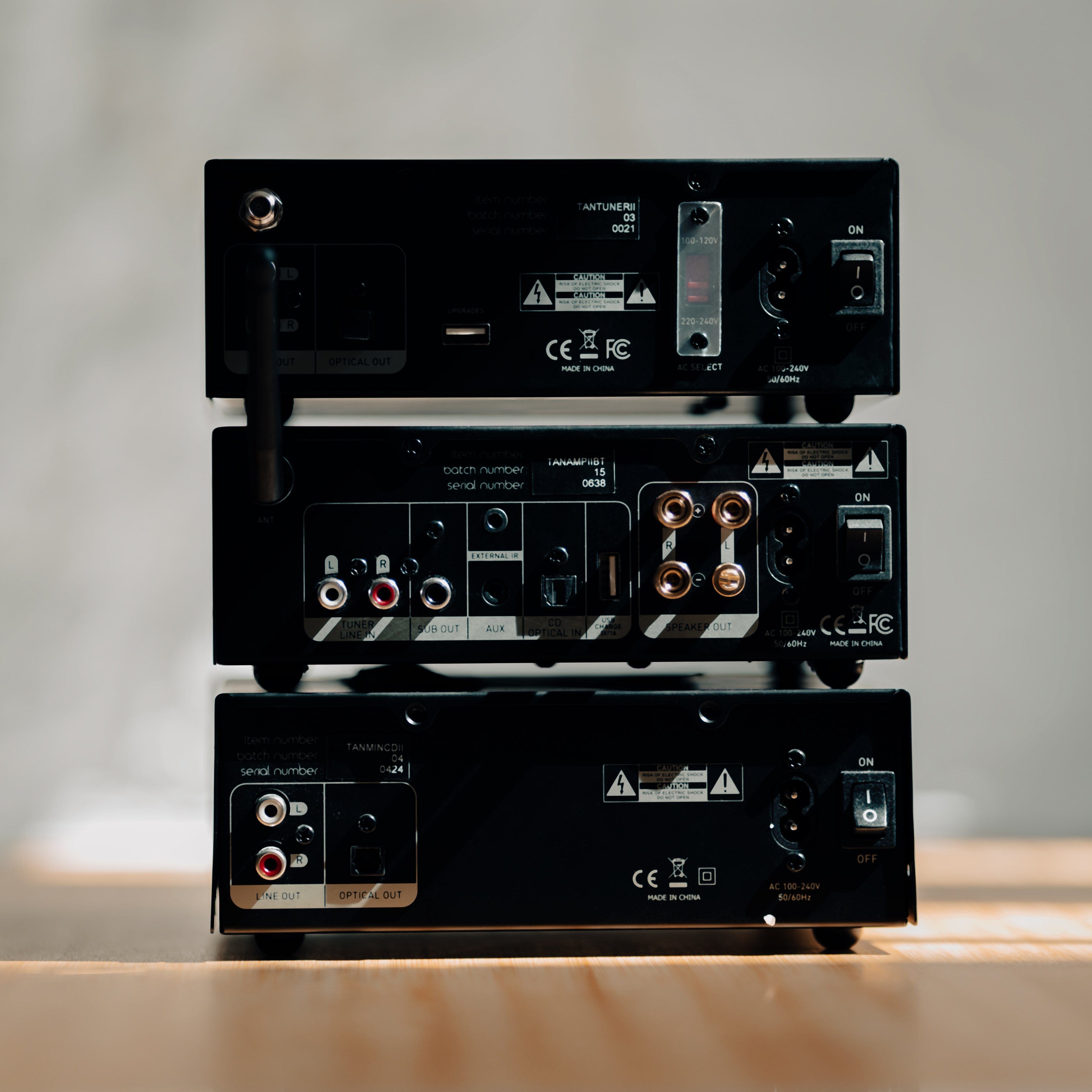Tangent Tuner II Tuner (Eine Fernbedienung für alle-Tuner II +Ampster BT II und CD II, HiFi-Klangqualität von einem Mini-Radio)