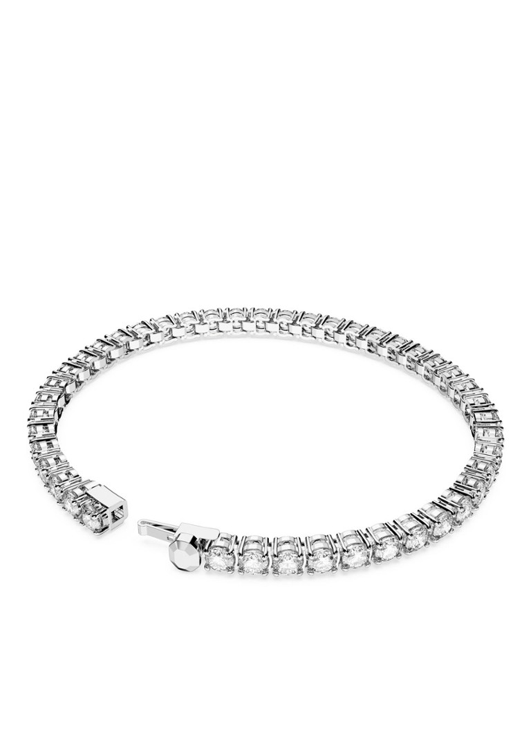 Bracciale Swarovski RE MATRIX S, bianco/per destrorsi