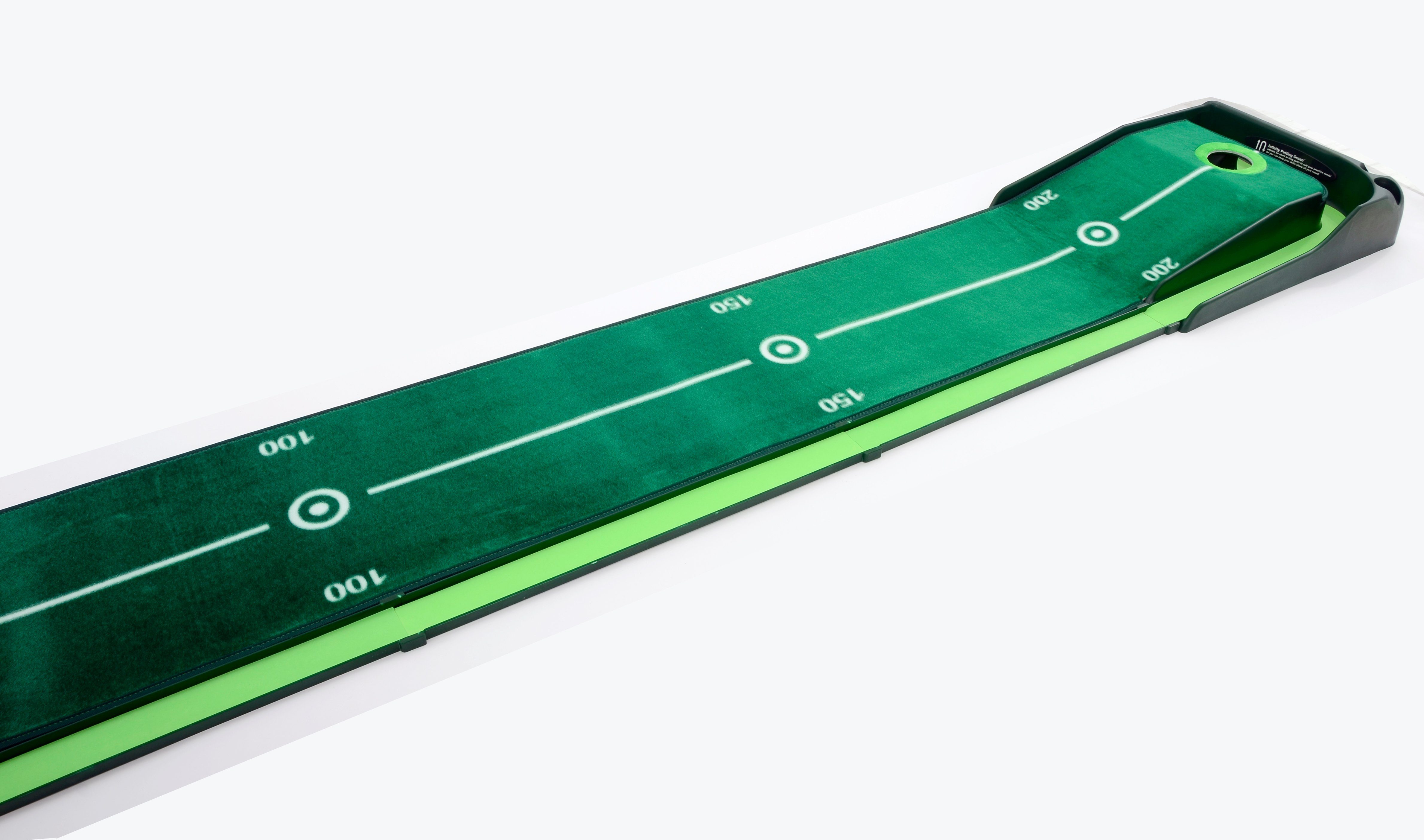 Best Track Puttingmatte Best Track Puttingmatte Infinity Green mit Ballrücklaufschiene