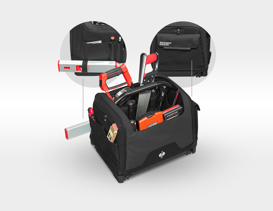 STRAUSSbox Werkzeugtasche offen