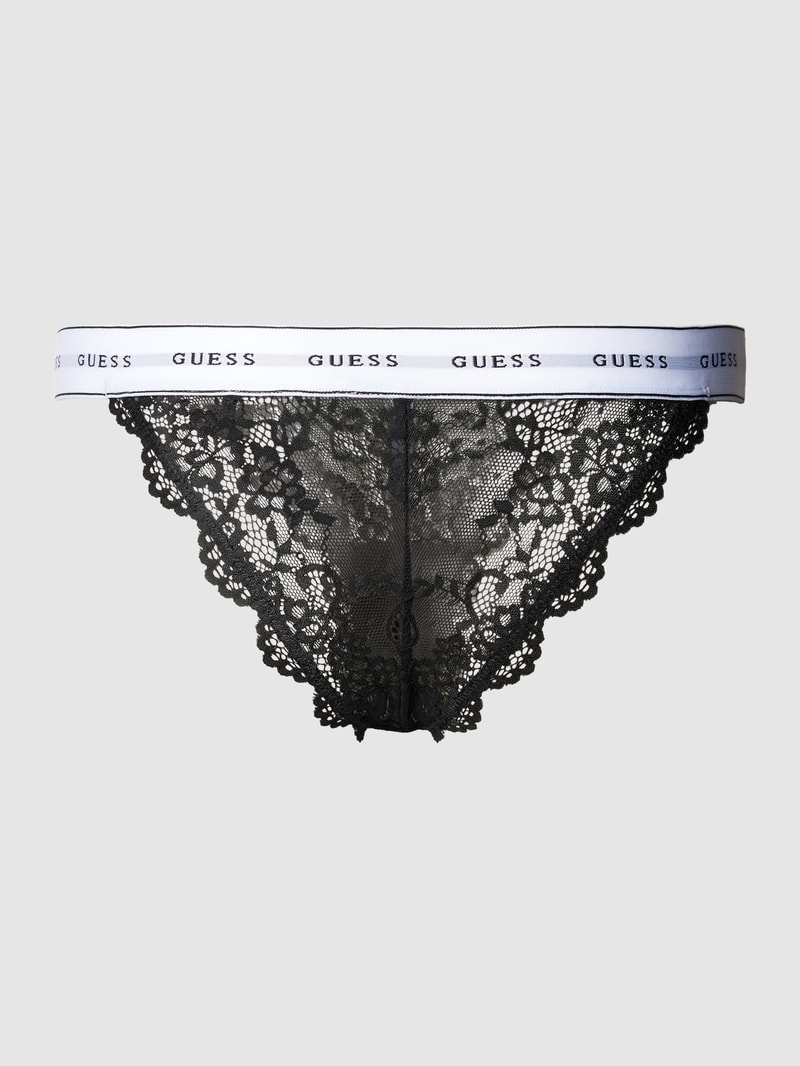 String mit Spitze Modell 'BELLE BRAZILIAN' in schwarz