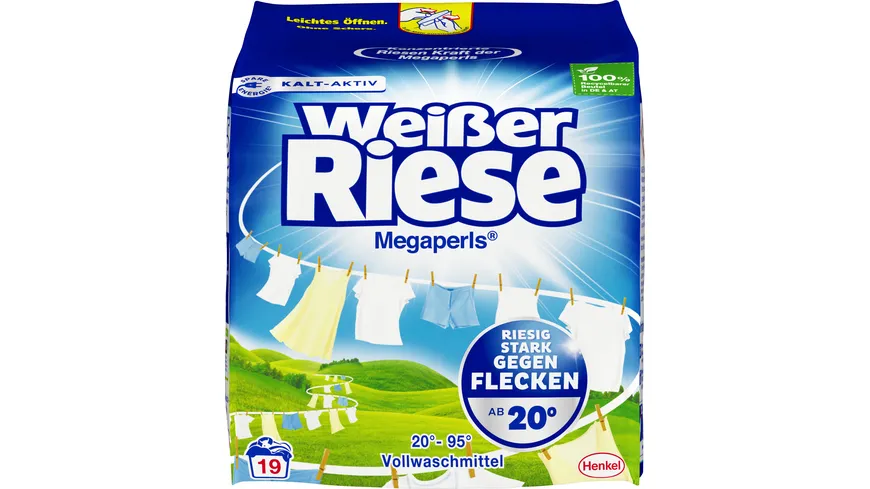 Weißer Riese Universal Megapearls Vollwaschmittel 1.14 kg