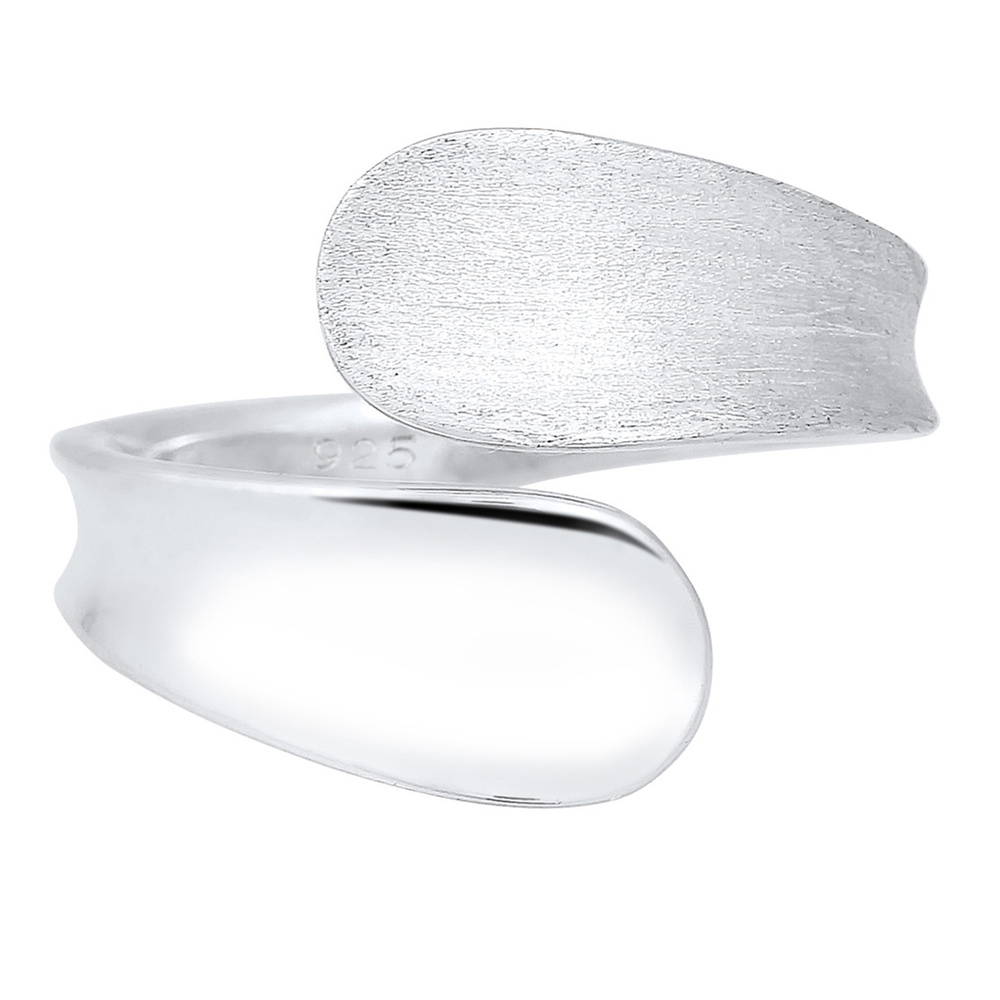 Elli Elli Bague Basic Open-Ring 925er Silber Bague
