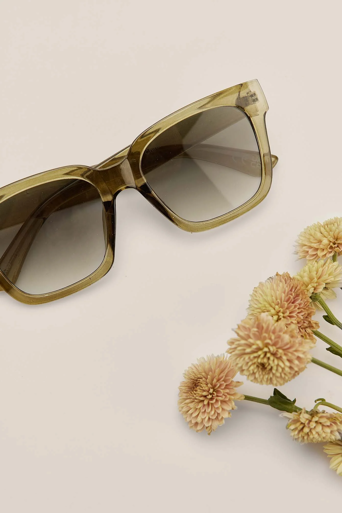 Große runde recycelte Sonnenbrille