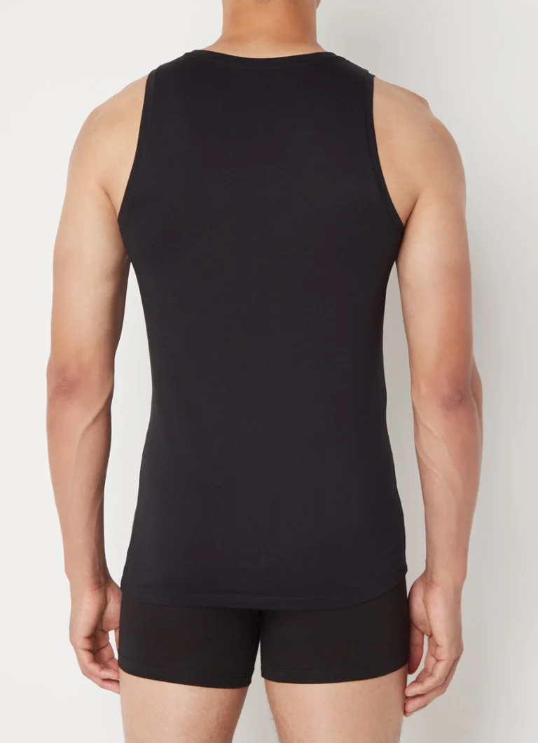 Camiseta regata de algodão orgânico Falke