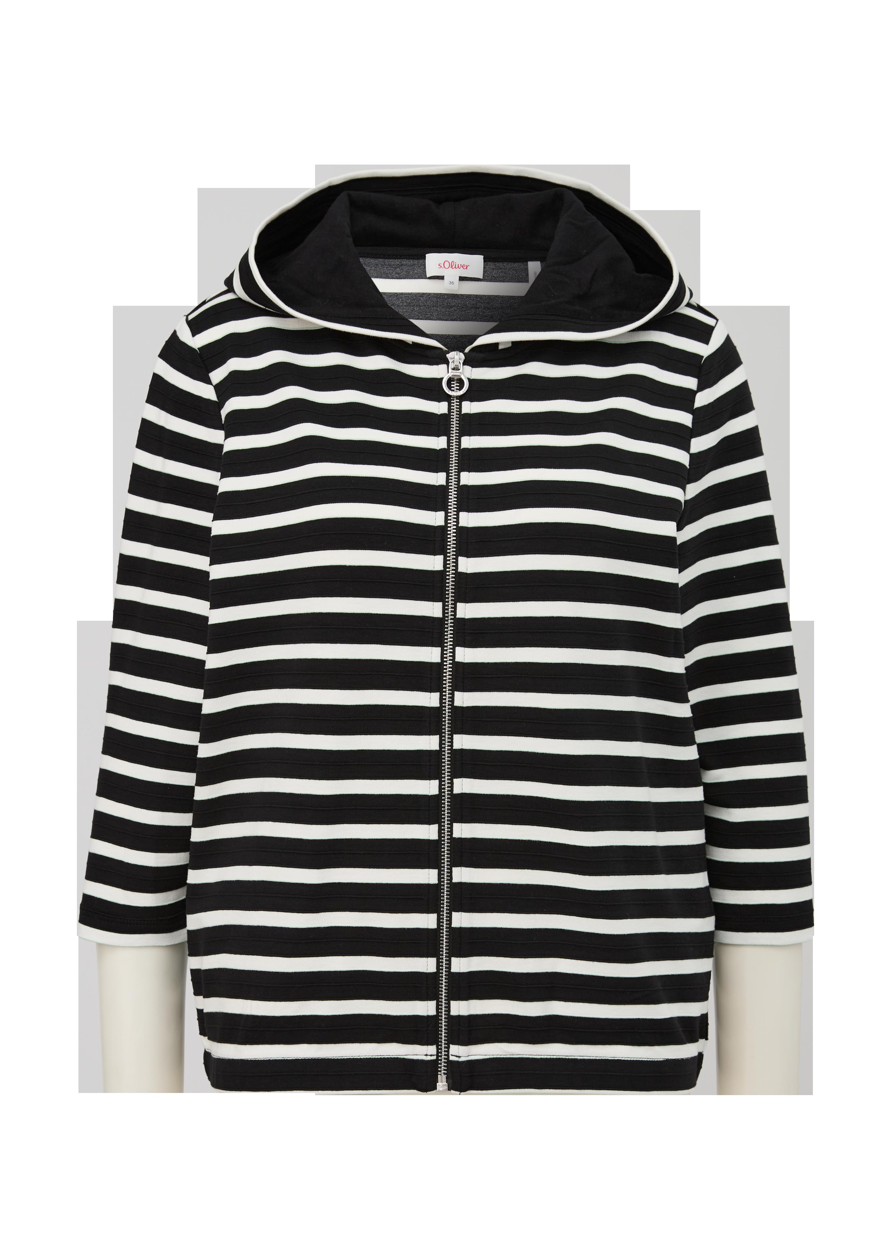 Hoodie mit Streifenmuster  2129801-99G2
