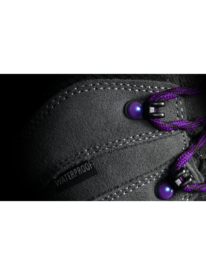GUGGEN MOUNTAIN Wanderstiefel Widder in Grau-Lila günstig kaufen