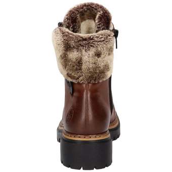 Rieker Schnür Boots in braun