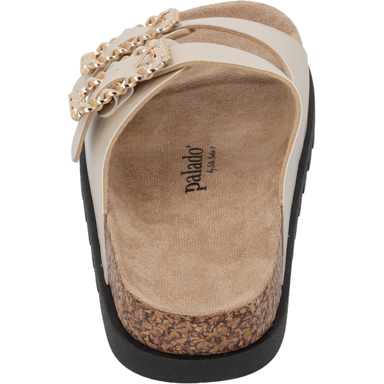 Palado Igies by Sila Sahin, Plateau-Pantoletten, Damen, Beige