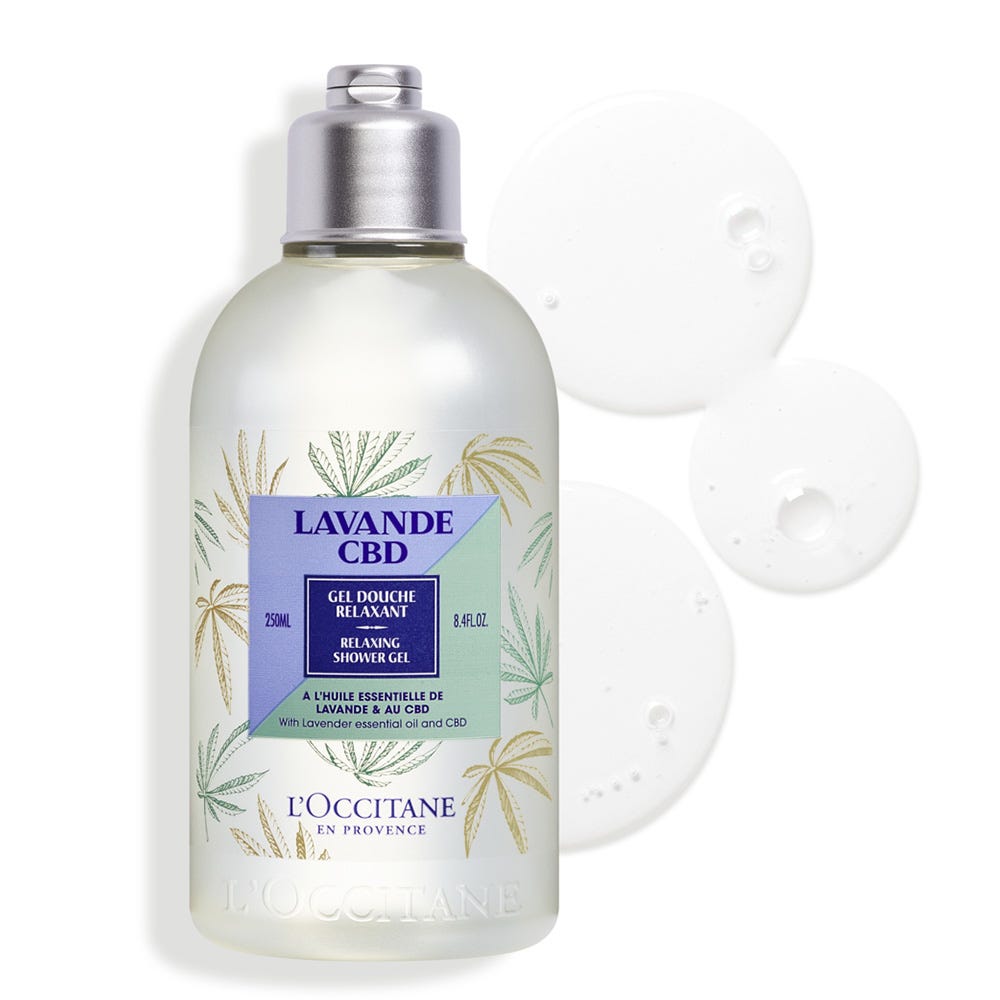 L'Occitane Lavendel CBD Duschgel 250 ml