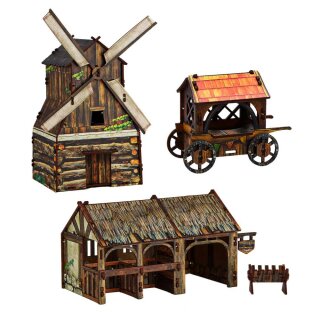 e-Raptor Constructions Set - Wooden