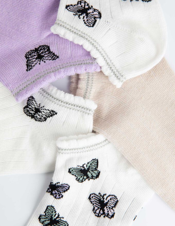 Sneakersocken - 5er-Pack