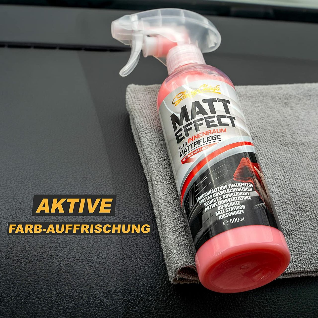 ShinyChiefs MATT EFFECT - INNENRAUM MATTPFLEGE Matte, antistatische Farbauffrischung 500ml