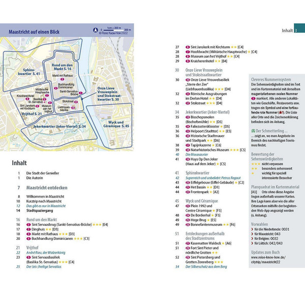 REISE KNOW-HOW CITYTRIP MAASTRICHT MIT LÜTTICH - Reiseführer