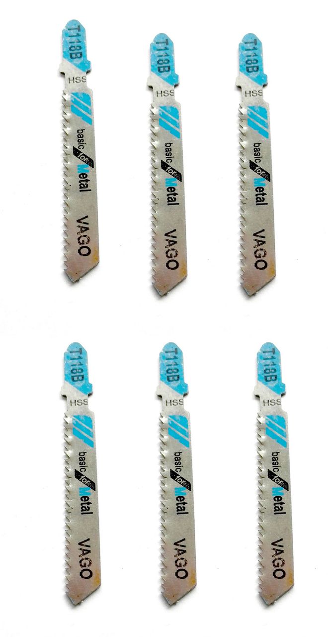 Vago-Tools Stichsägeblatt Metall T118A T-Schaft 100x